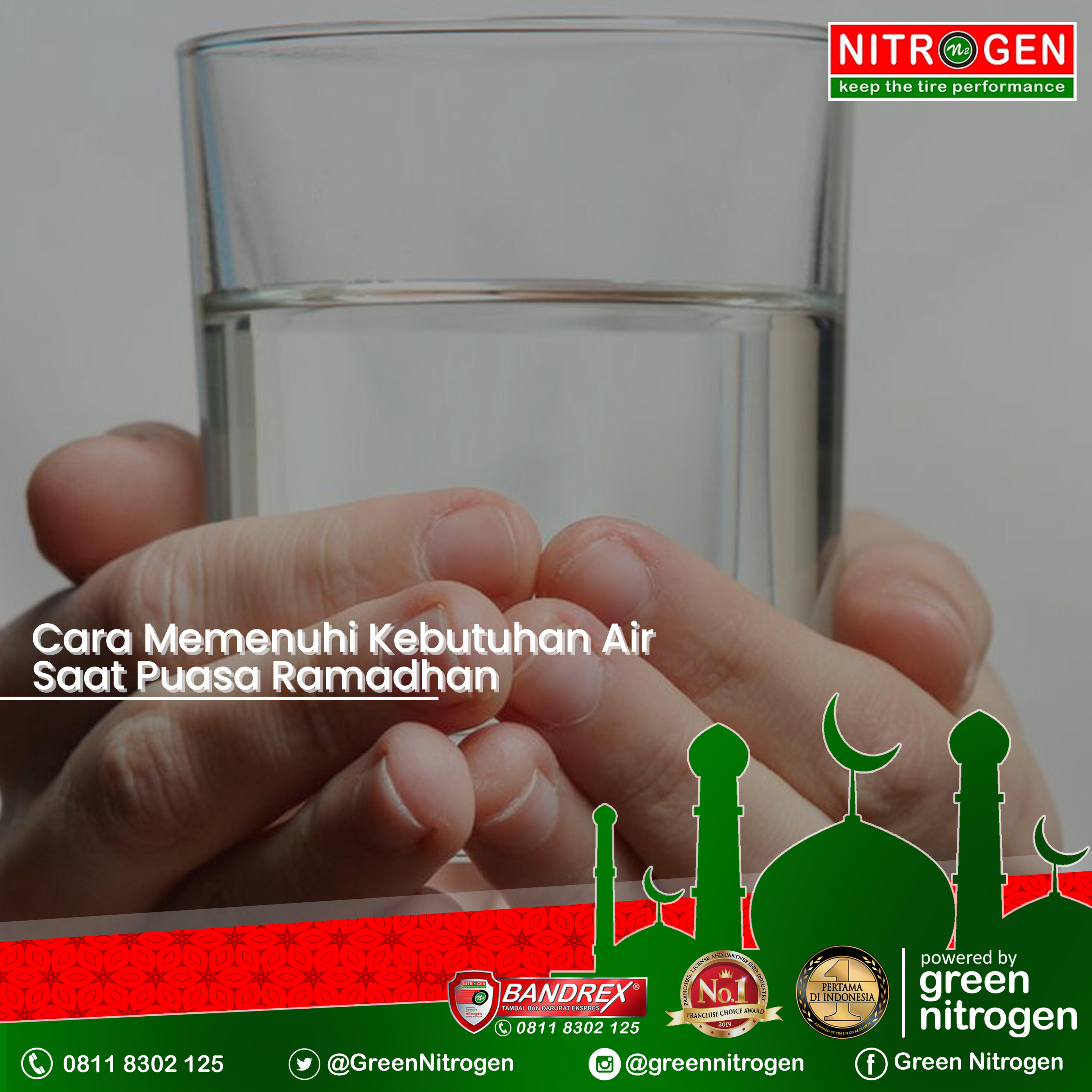 Cara Memenuhi Kebutuhan Air Mineral Saat Puasa Ramadhan